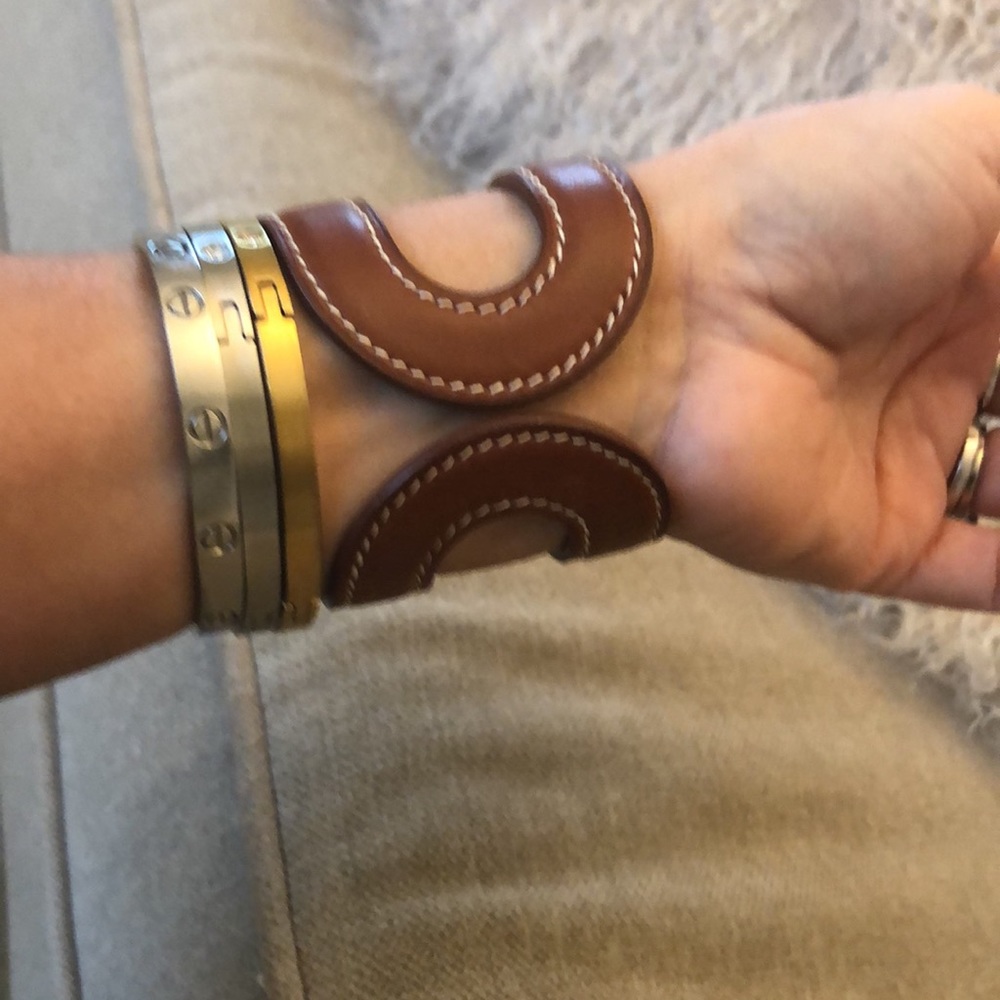 Hermes leather bracelet ❤️ - Picture 4 of 6